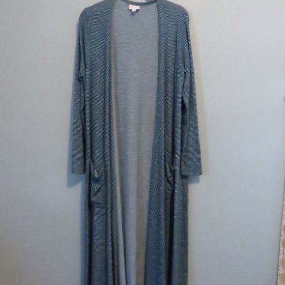 Lot of 2 LuLaRoe Sarah Duster Cardigans Sz M - Picture 3 of 14